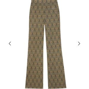 Nina Blanc Peacock Pants, in Peacock BLUE